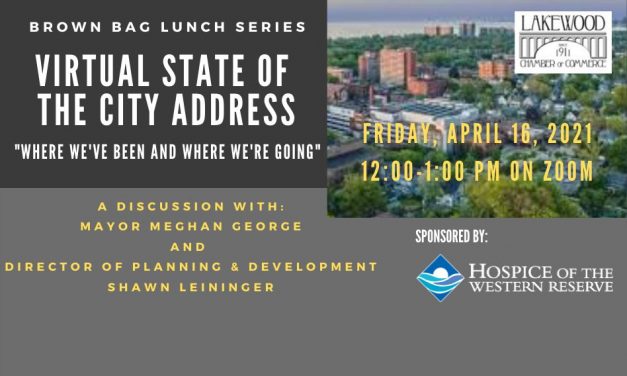 April Brown Bag Luncheon: Virtual State of the City Address – “Where We’ve Been and Where We’re Going.”