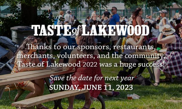 Taste of Lakewood 2022-Thank You!